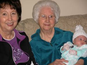 Highlight for album: Finley visites Great Grandma