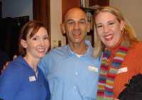 me and Sara with CJ, the congresswoman's press secretary